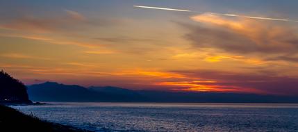 Sunset Clouds weather landscape