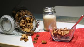 dried food on the table