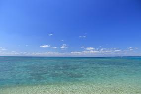 Blue Sea Sky Okinawa Coral