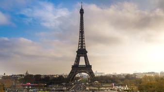 unusually beautiful Paris Building