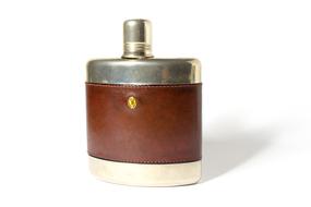 alcoholic beverage in a flask