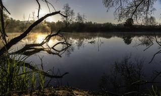 Water Morning Sunrise