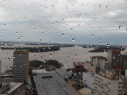 impressively beautiful Rain Drops Window