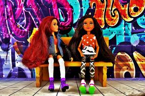 Friendship Girls as a dolls