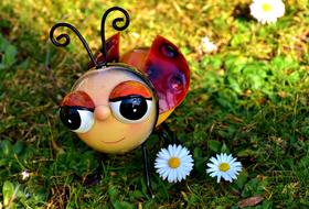 Ladybug Metal Colorful Lucky