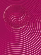 background pink 3d geometry drawing