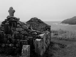 Chapel Ruin Ocean