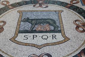 Mosaic Milan Rome The
