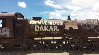 The Desert Of Uyuni Abandoned