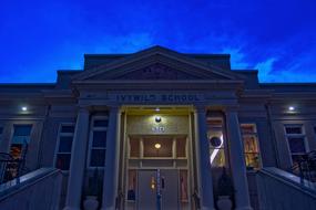 Night Time School house