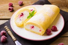 Roulade Raspberry Advocaat