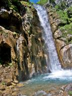 Natural Spectacle Waterfall Rapids
