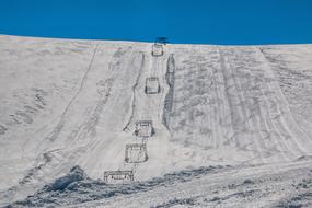 Ski Slope Empty
