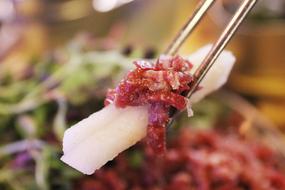 meat tasty snack