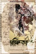 art collage design colorful color