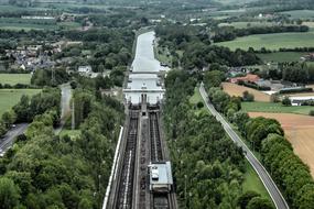 Inclined Plane Of Ronquières Hoist