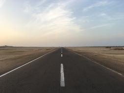 Road Egypt Horizon Marsa