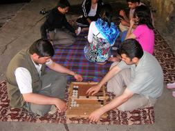 Backgammon Play Game Board