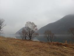 Natural Landscape Lake Mountains