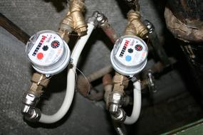 Counter Water Meter Sanitary