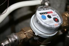 Counter Water Meter Sanitary
