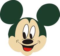 vector picture of Mickey Mouse