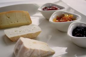 cheese slices with sauce