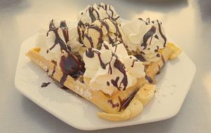 Waffle Ice Delicious