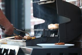 barbecue fried sausages