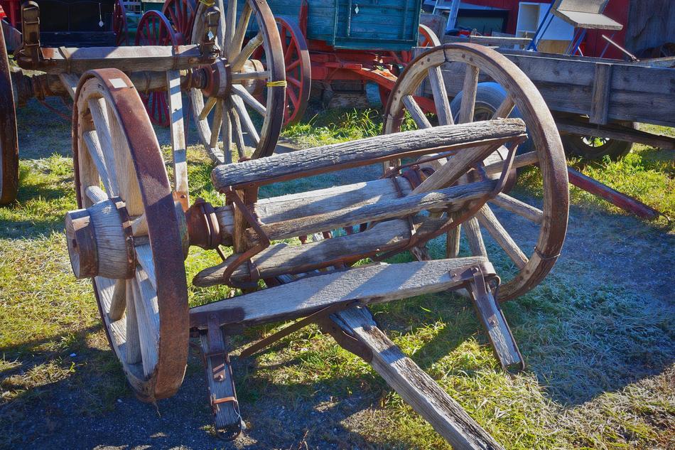 Wheel Cart Vintage