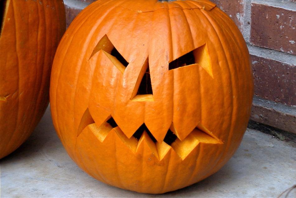 scary holiday pumpkin