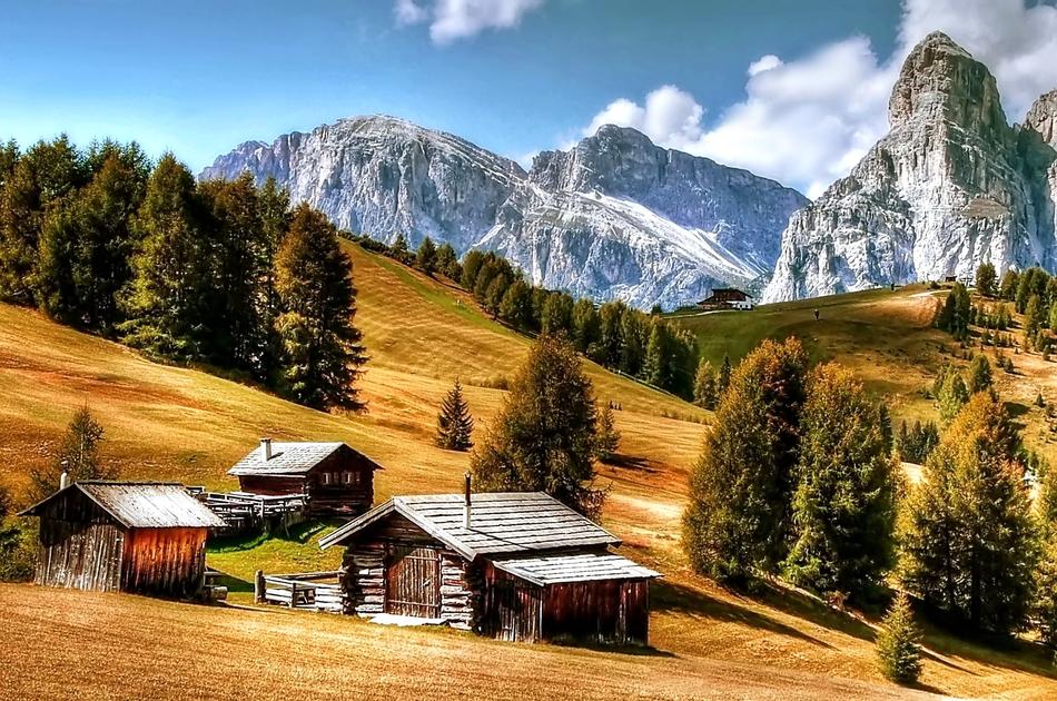 Dolomites Mountains Italy South