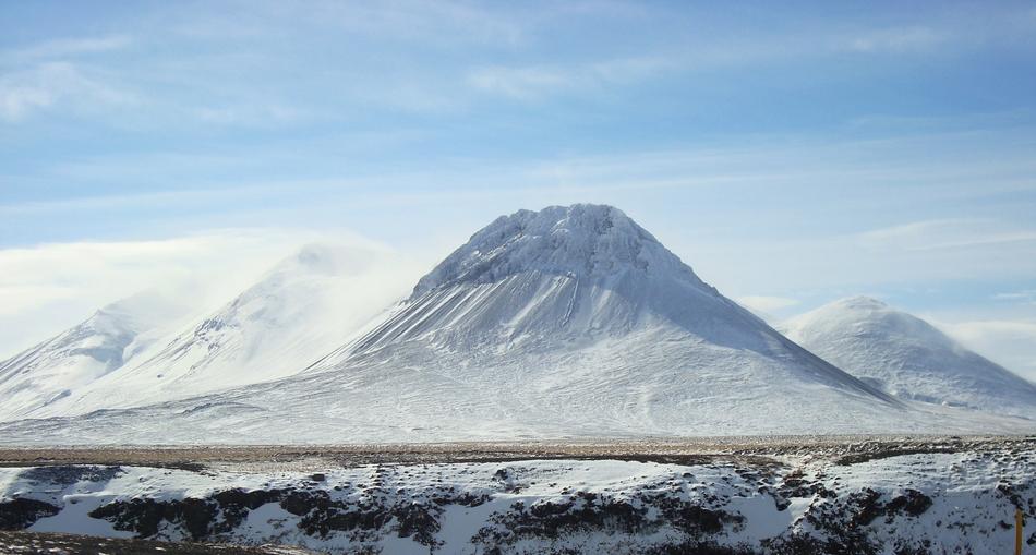 snowy mountains cold