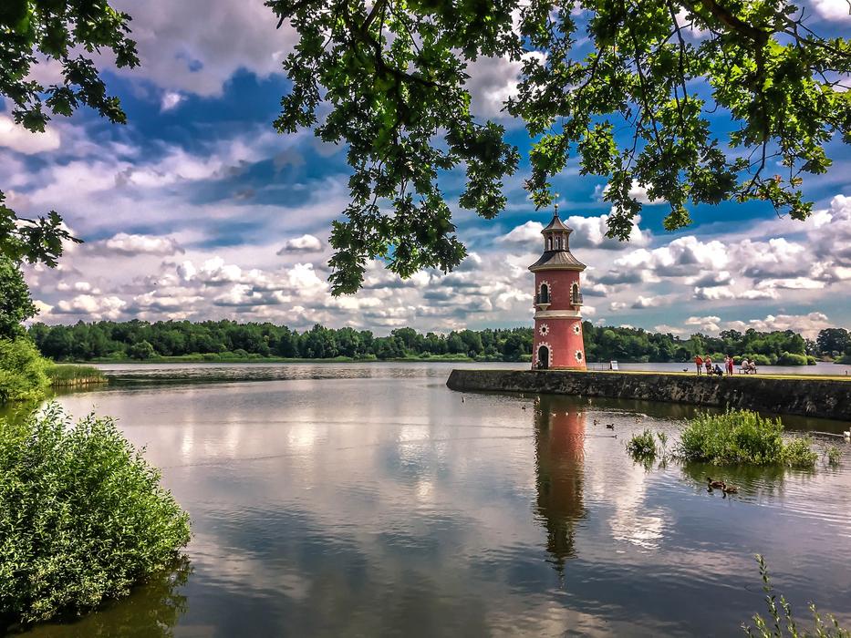 Lighthouse Of Moritzburg Moritz