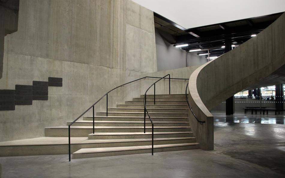 stairs leading to the building