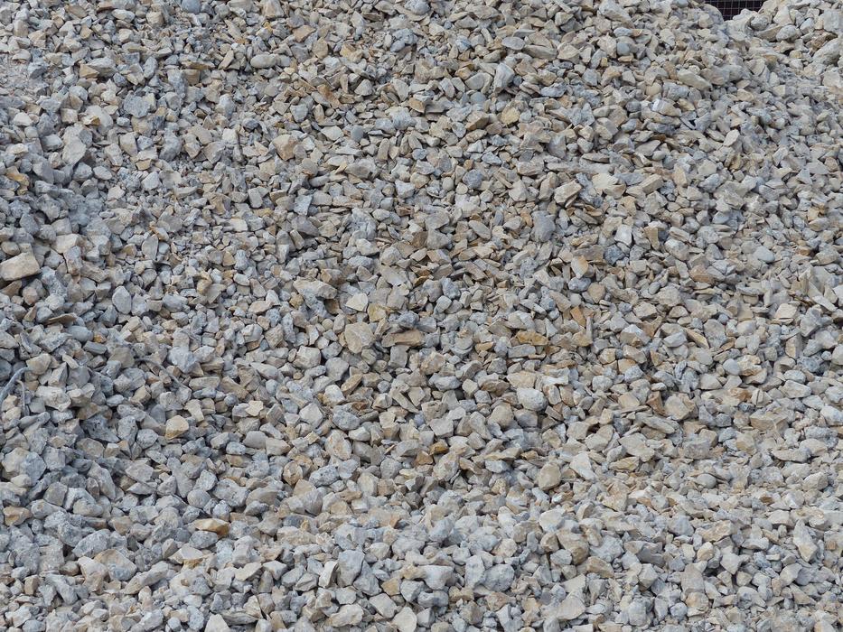 small gray pebbles on the shore