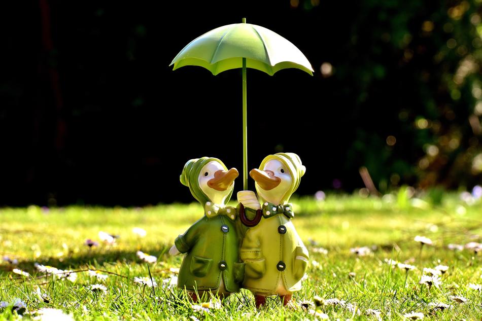 Ducks Figures Parasol