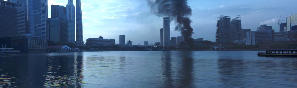 panorama of the cityscape
