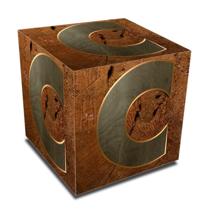 toy brick alphabet letter block 3d