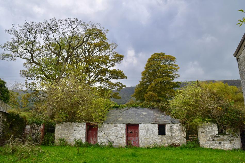 brick building in the village