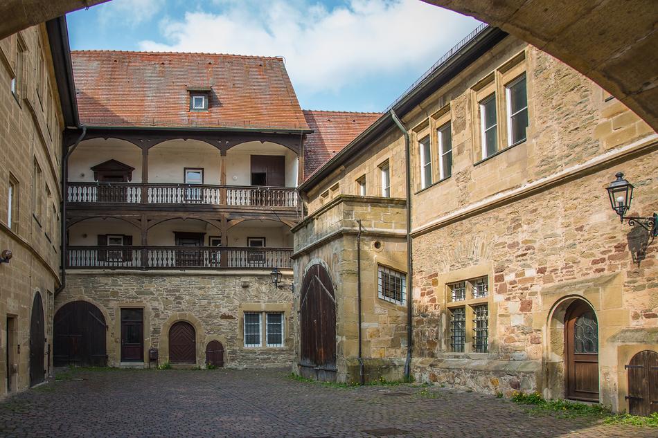 Brackenheim Castle Courtyard Baden