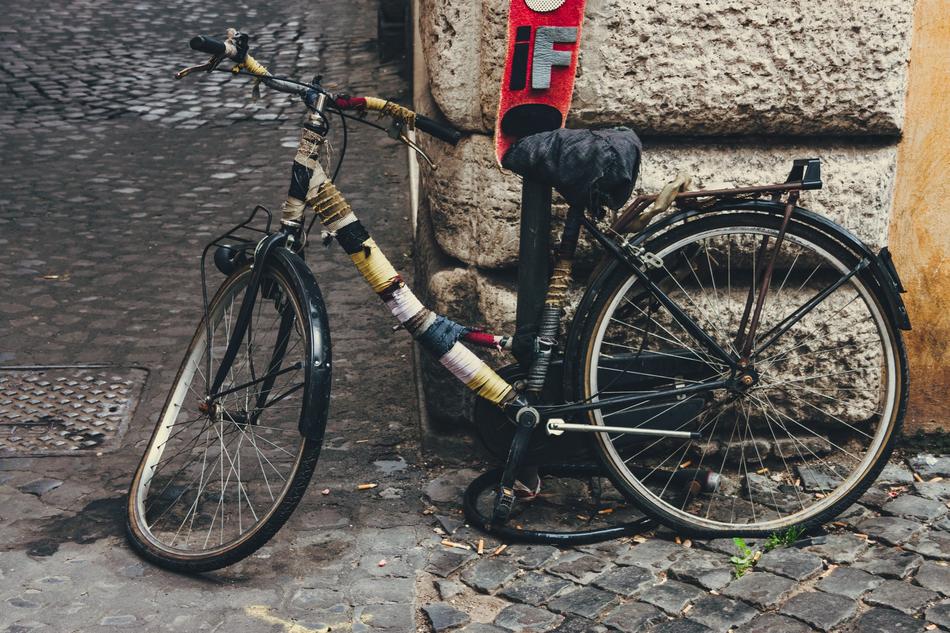 Bike Retro Broken