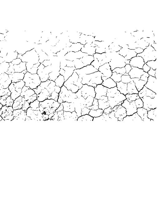 crack distress effect chip distress