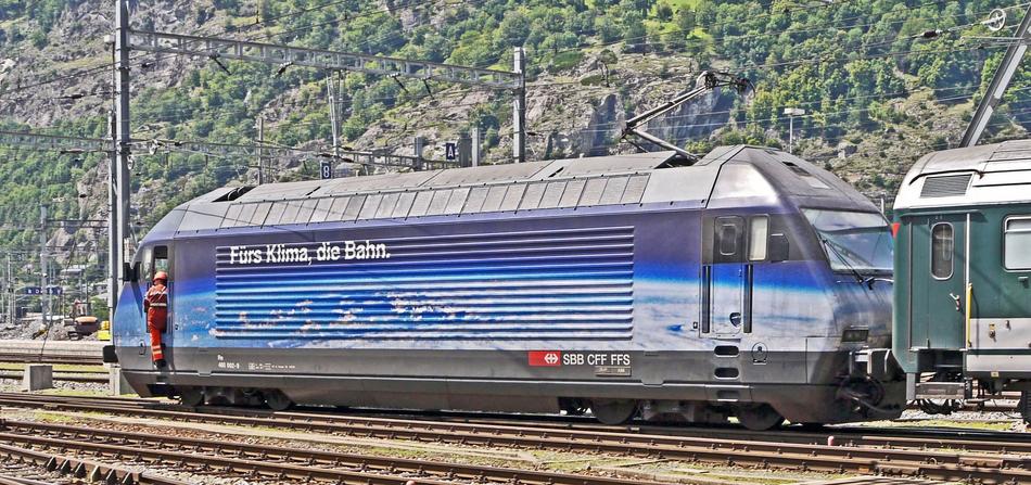 Switzerland Sbb Werbelok Lok
