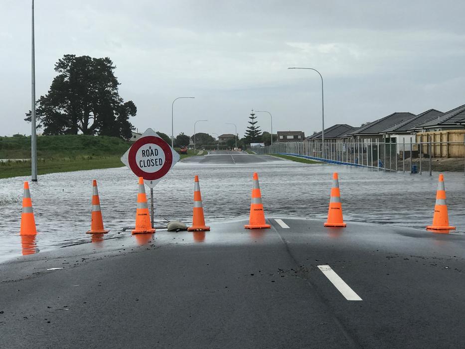 Flooding Road Closed