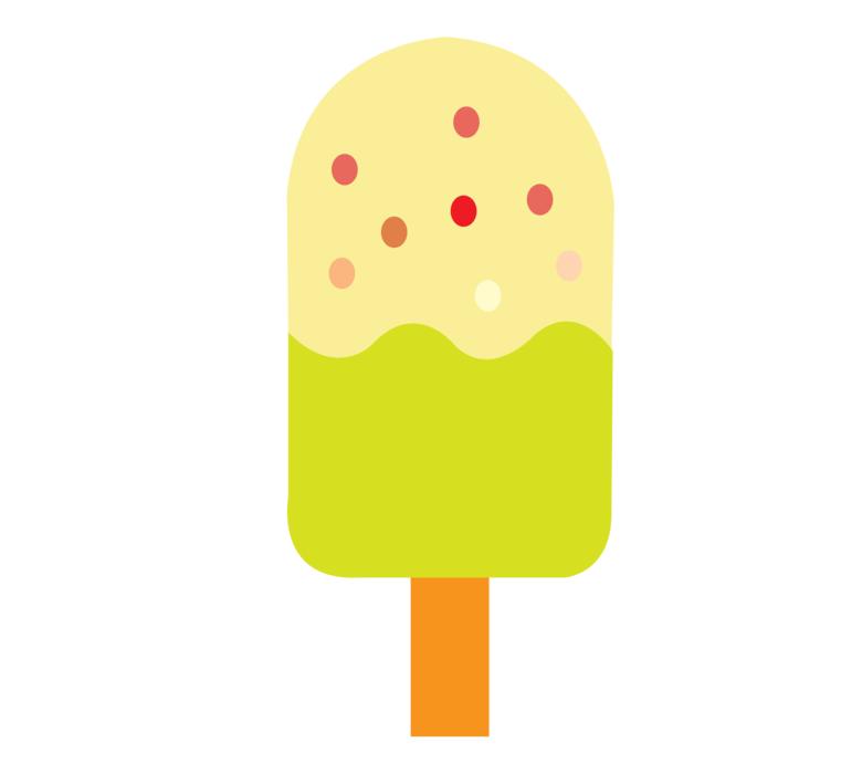 sweet delicious ice cream