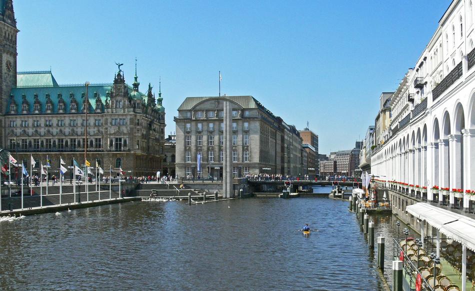 absolutely beautiful Hamburg Canal Alster