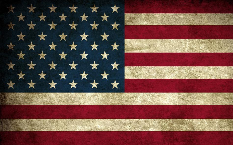 dirty usa flag