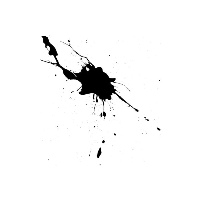 black spot in a splash