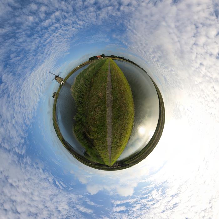 Panorama Holland Clouds